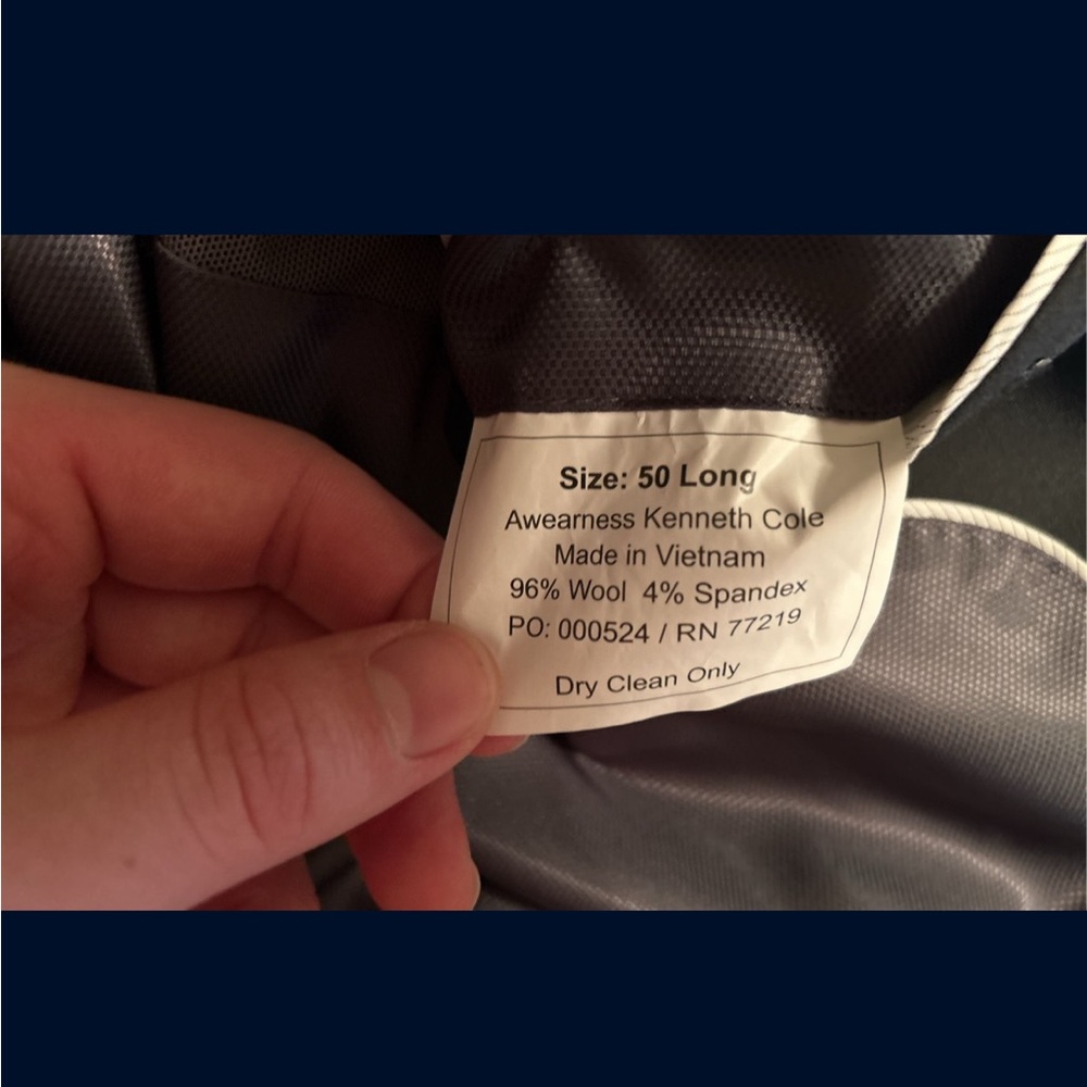 Men’s Warehouse Kenneth Cole Awareness Suit Set, Black - Picture 10 of 11
